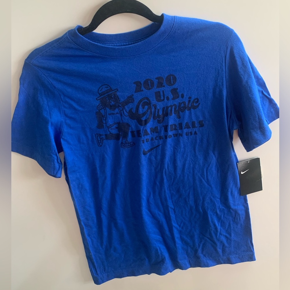 Nike Royal Blue Olympic Graphic Tee size youth XL Athletic Street Wear